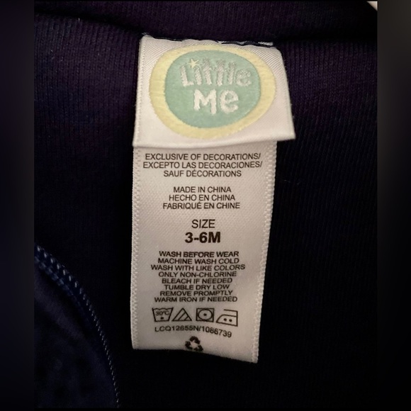 Little Me Fleece Pram Dinosaur 3-6 Mos NWT, GREAT CHRISTMAS GIFT! Great price! - Picture 5 of 5